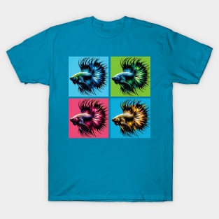 Crowntail Betta - Cool Tropical Fish T-Shirt